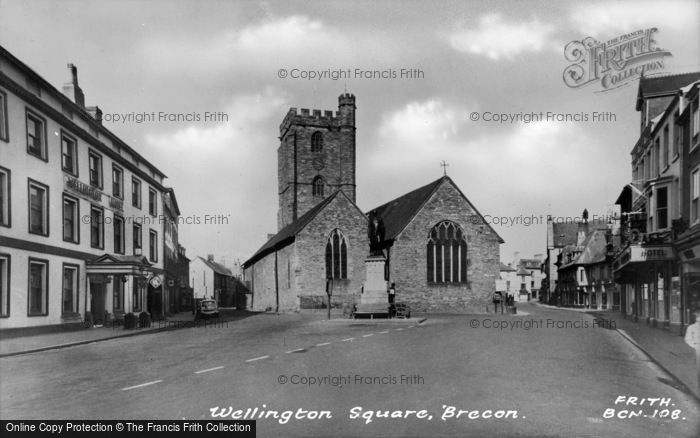 Photo of Brecon, Wellington Square c.1965