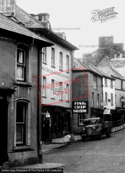 Photo of Brecon, West Breconshire Farmers Association c.1955