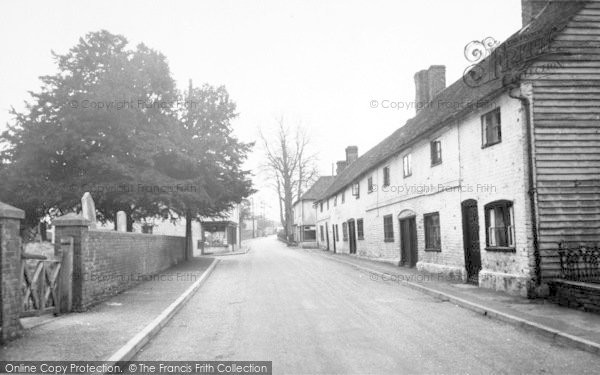 Photo of Bredgar, The Village c.1955