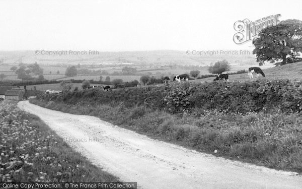 Photo of Bredon, General View From Bredon Hill c.1955