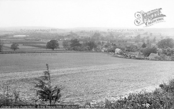 Photo of Bredon, General View From Bredon Hill c.1955