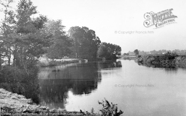 Photo of Bredon, The River Avon c.1955