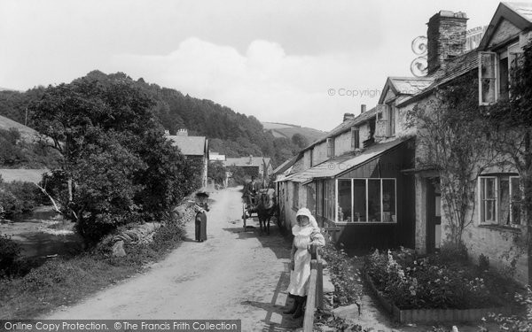 Photo of Brendon, The Village 1911