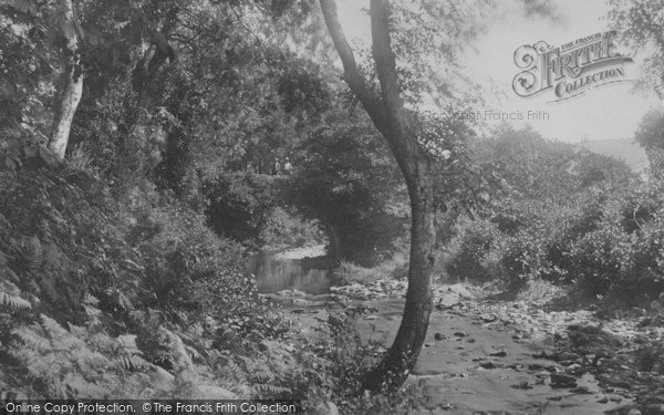 Photo of Brendon, View Up Stream 1900