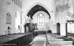 Church Interior c.1960, Brent Eleigh