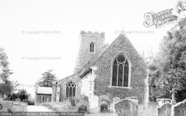 Photo of Brent Eleigh, Parish Church c.1960