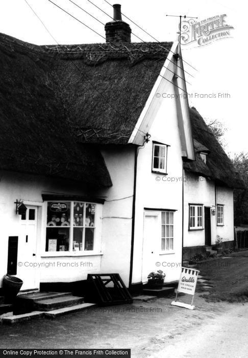 Photo of Brent Eleigh, Village Shop c.1960
