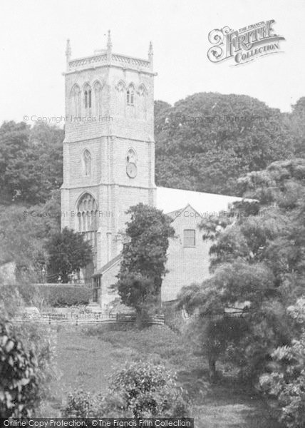 Photo of Brent Knoll, St Michael's Church 1887