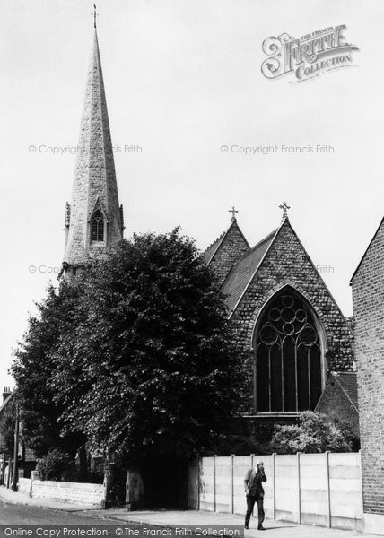 Photo of Brentford, St Paul's Church c.1955