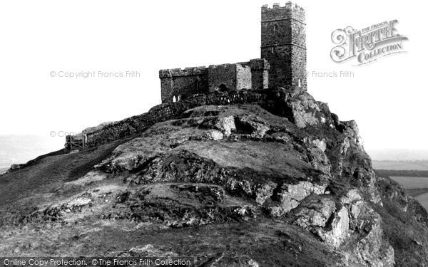 Photo of Brentor, Brent Tor 1890