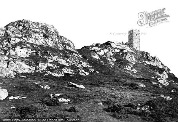 Photo of Brentor, Brent Tor And Church Of St Michael De Rupe c.1872