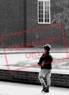 A Boy Carrying Books, Ingrave Road c.1960, Brentwood