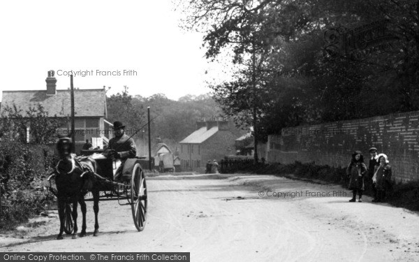 Photo of Brentwood, A Horse Carriage, Ingrave Road 1907