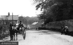 A Horse Carriage, Ingrave Road 1907, Brentwood