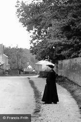 A Lady On Ingrave Road 1906, Brentwood