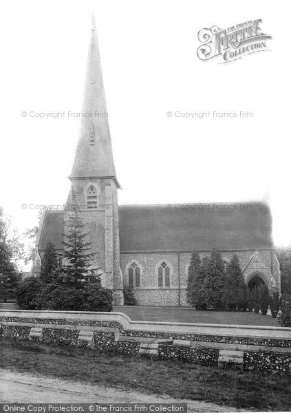 Photo of Brentwood, Bentley Church 1896