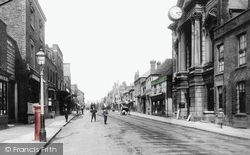 High Street And Town Hall 1895, Brentwood