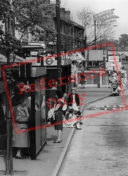 High Street, Bus Shelters c.1965, Brentwood