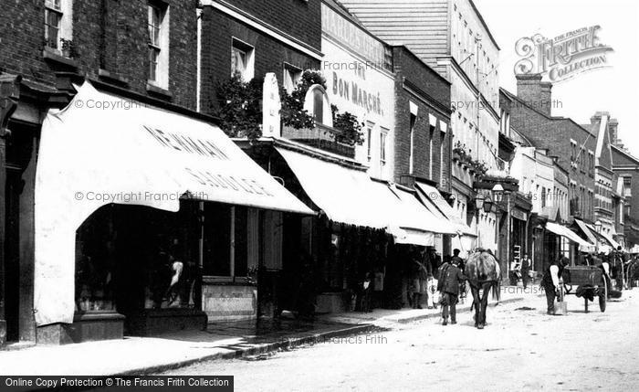 Photo of Brentwood, High Street Shops 1903