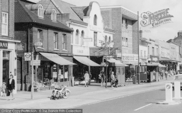 Photo of Brentwood, High Street Shops c.1965