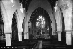 Roman Catholic Church Interior 1896, Brentwood