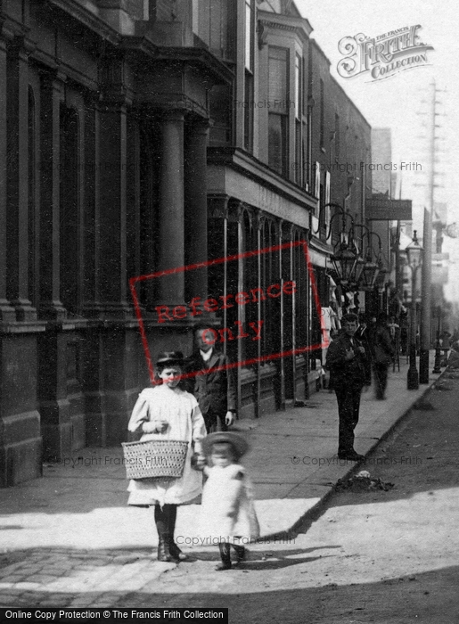 Photo of Brentwood, Running An Errand, High Street 1895