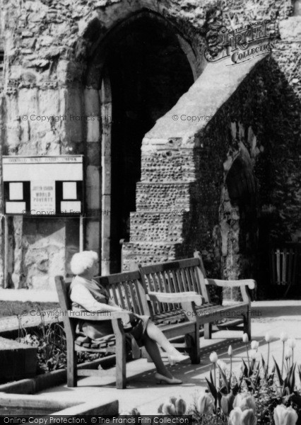 Photo of Brentwood, Sitting On The Bench By The Chapel c.1965