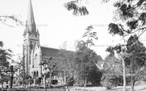 Photo of Brentwood, St Thomas's Church c.1955