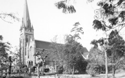 St Thomas's Church c.1955, Brentwood