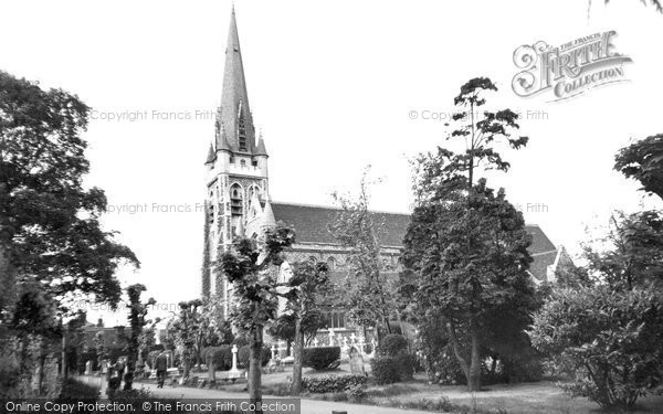 Photo of Brentwood, St Thomas's Church c.1960