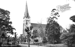 St Thomas's Church c.1960, Brentwood