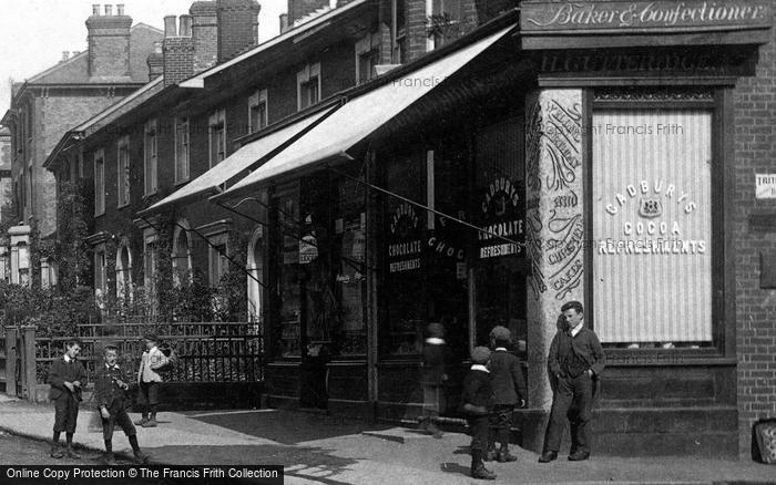 Photo of Brentwood, The Sweet Shop, Queen's Road 1896