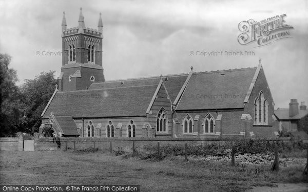 Photo of Brentwood, Warley Church 1896