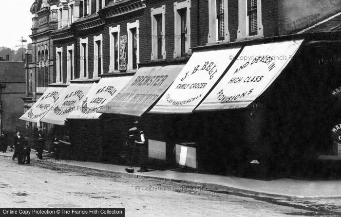 Photo of Brentwood, Warley Road, Rows Of Awnings 1906