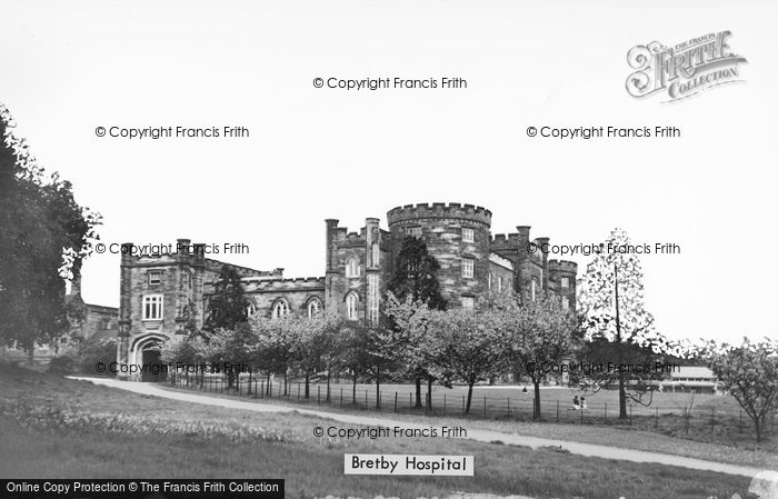 Photo of Bretby, Bretby Hospital c.1950