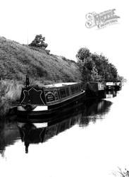 Canal Barges c.1965, Brewood