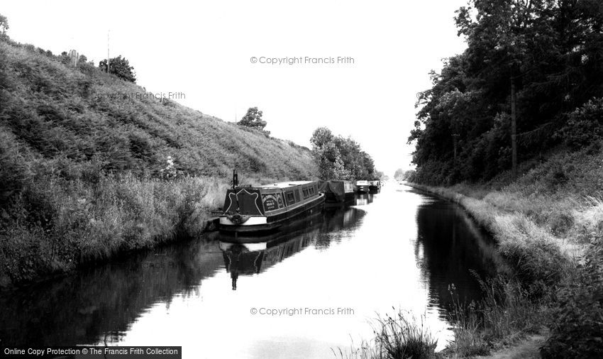 Brewood, the Canal c1965