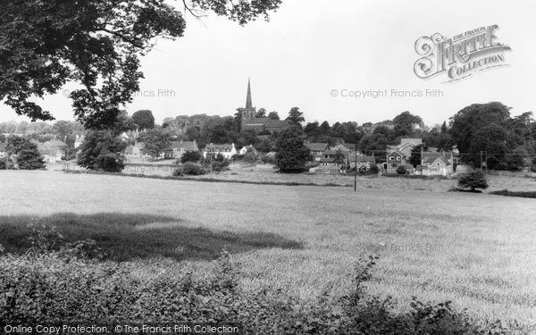 Photo of Brewood, View From Tinkers Lane c.1965