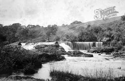 Barr's Dam c.1880, Bridge Of Weir