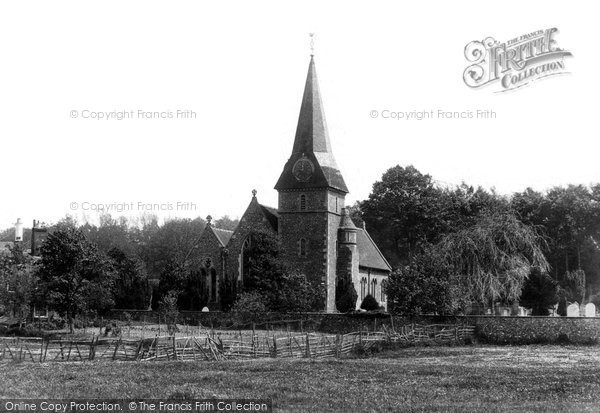 Photo of Bridge, St Peter's Church 1903