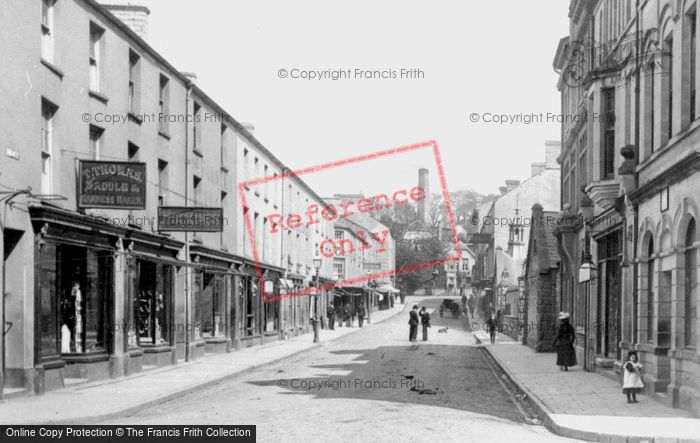 Photo of Bridgend, Caroline Street 1899