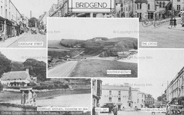 Photo of Bridgend, Composite c.1955