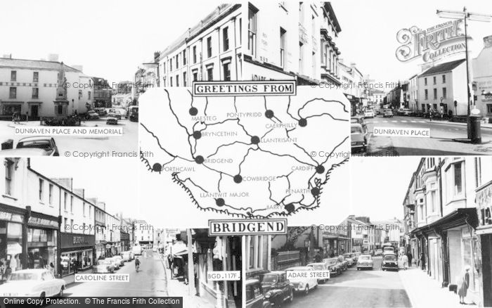 Photo of Bridgend, Composite c.1965