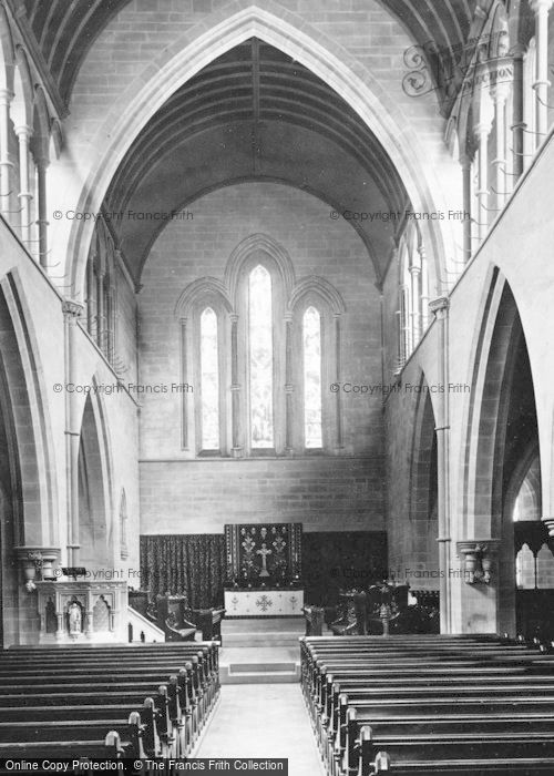 Photo of Bridgend, Nolton, St Mary Church Interior 1898