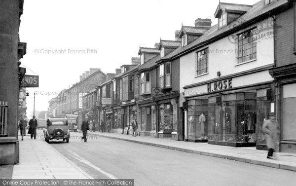 Photo of Bridgend, Nolton Street c.1955