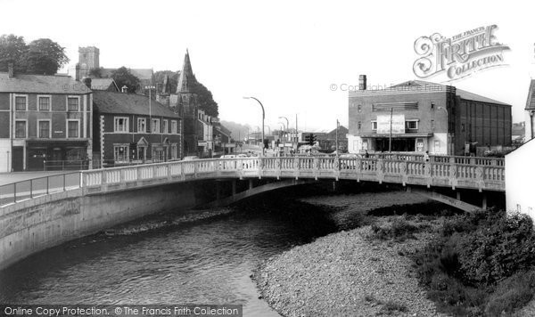 Photo of Bridgend, River Ogmore c.1965