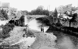 Bridgend, the Old Bridge 1910
