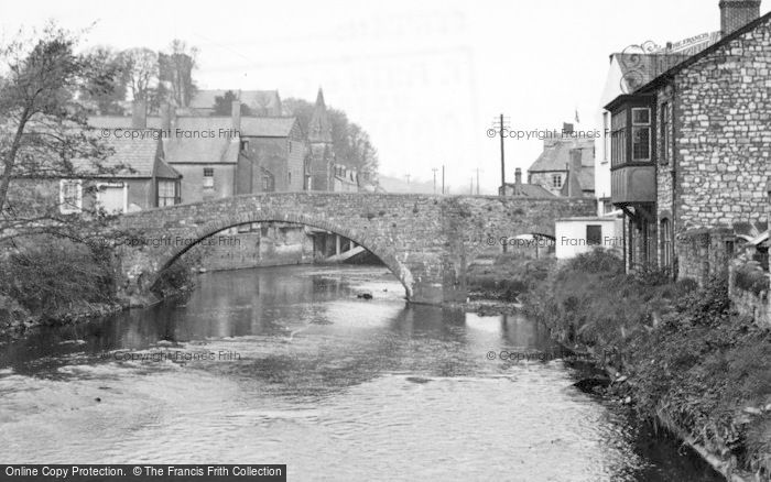Photo of Bridgend, The Old Bridge c.1955