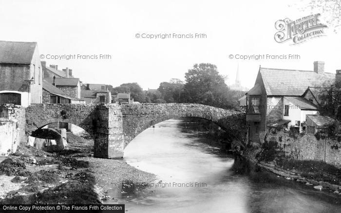 Photo of Bridgend, The Old Stone Bridge 1898