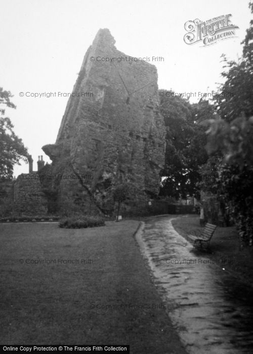Photo of Bridgnorth, Castle 1948